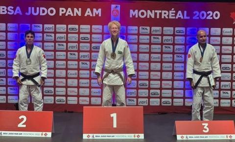 No Canadá, Luan Pimentel conquista o bicampeonato do Parapan-Americano de Judô
